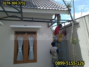 Jasa Pembuatan Kanopi Rumah Jalimbar Bantul Yogyakarta