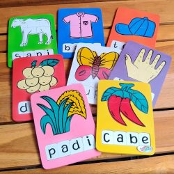 Alat Peraga Edukasi Puzzle Baca Alat Peraga Edukasi Puzzle Baca