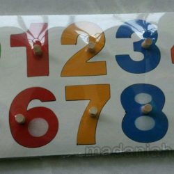 Alat Peraga Edukasi Puzzle Angka