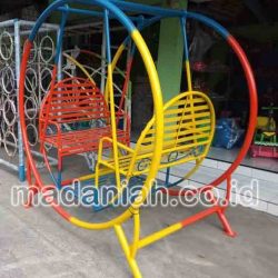 Ayunan Besi Untuk Anak Model Bulat