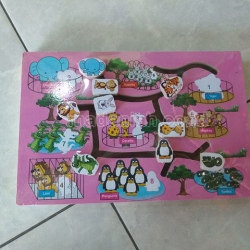 Alat peraga edukatif tema binatang