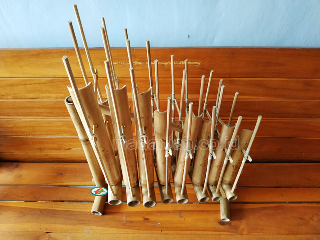 Distributor Alat Musik Tradisional Angklung Kalimantan Tengah