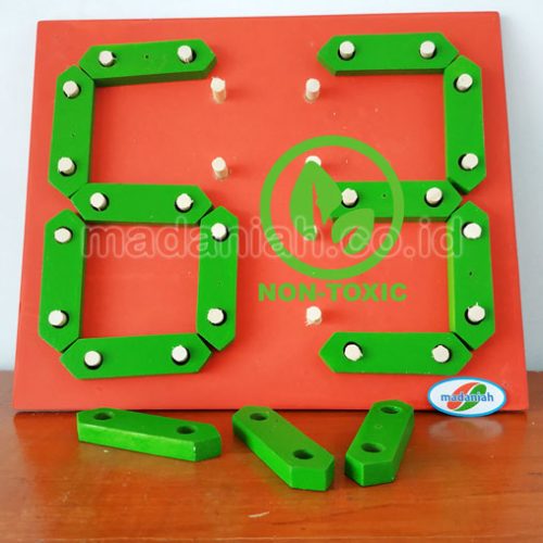 Distributor Alat Peraga Edukatif Angka Digital Double Garontalo