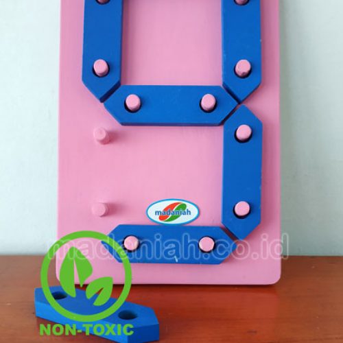 Distributor Alat Peraga Edukatif Angka Digital Single Jawa Barat