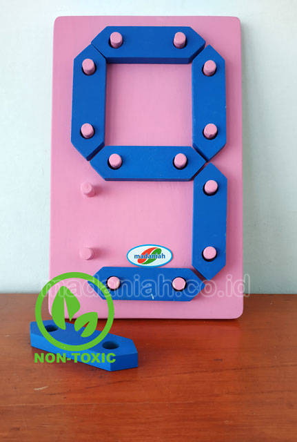Distributor Alat Peraga Edukatif Angka Digital Single Jawa Barat