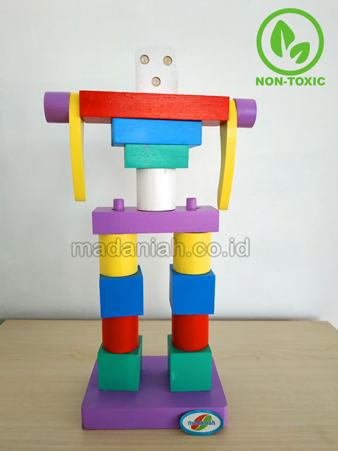Distributor Alat Peraga Edukatif Balok Robot Papua Barat
