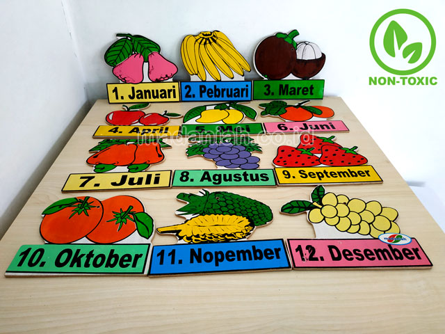 Distributor Alat Peraga Edukatif Buah Bulan Kalimantan Utara