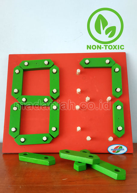 Distributor Alat Peraga Edukatif Angka Digital Double Lampung