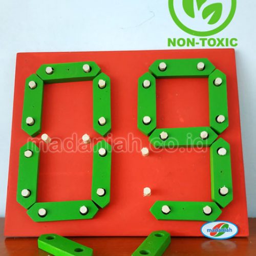 Distributor Alat Peraga Edukatif Angka Digital Double Sumatera Barat