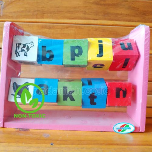 Distributor Alat Peraga Edukatif Balok Baca Putar Bengkulu