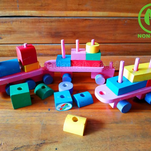 Distributor Alat Peraga Edukatif Balok Kereta Api Kepulauan Riau