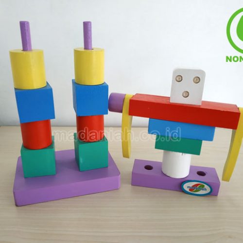 Distributor Alat Peraga Edukatif Balok Robot Sumatera Barat