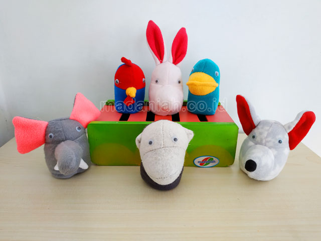 Distributor Alat Peraga Edukatif Boneka Jari Hewan Wool Kalimantan Selatan