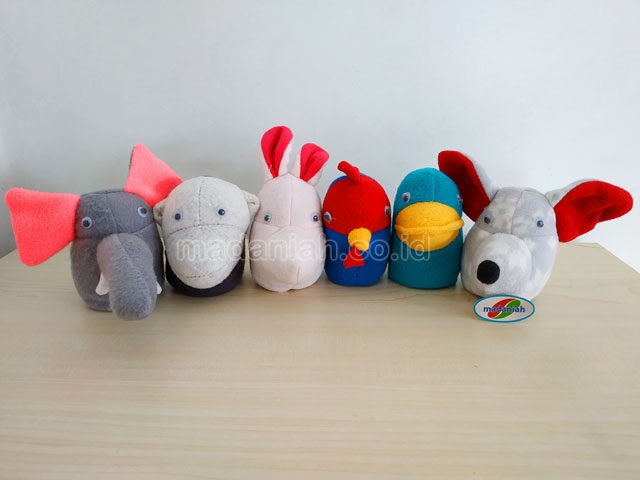 Distributor Alat Peraga Edukatif Boneka Jari Hewan Wool Lampung