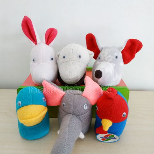 Distributor Alat Peraga Edukatif Boneka Jari Hewan Wool Riau