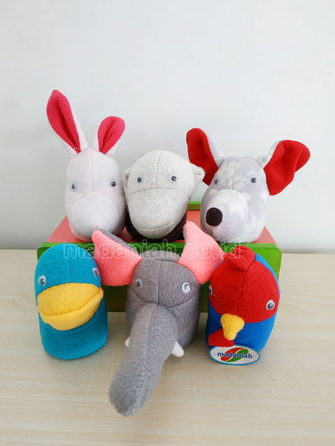 Distributor Alat Peraga Edukatif Boneka Jari Hewan Wool Riau