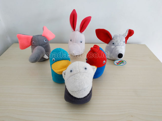 Distributor Alat Peraga Edukatif Boneka Jari Hewan Wool Sulawesi Barat