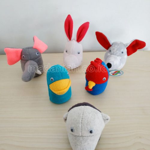 Distributor Alat Peraga Edukatif Boneka Jari Hewan Wool Sumatera Selatan