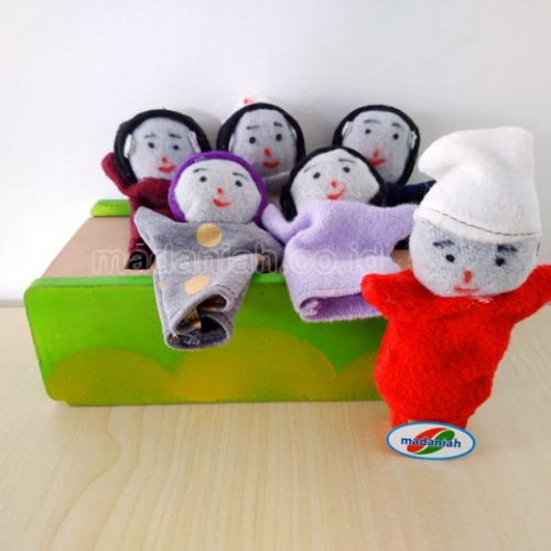 Distributor Alat Peraga Edukatif Boneka Jari Profesi Wool Jakarta