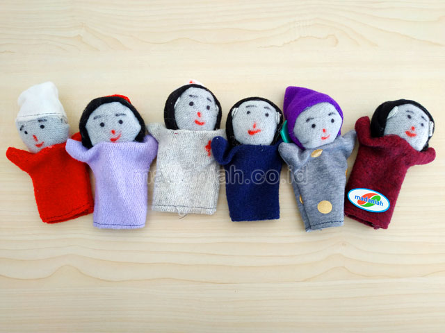 Distributor Alat Peraga Edukatif Boneka Jari Profesi Wool Jawa Barat