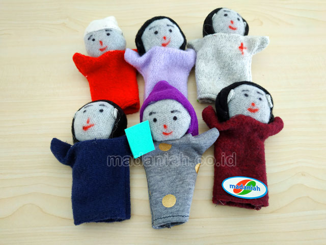 Distributor Alat Peraga Edukatif Boneka Jari Profesi Wool Jawa Tengah
