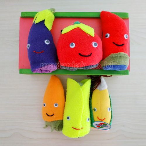 Distributor Alat Peraga Edukatif Boneka Jari Sayur Wool Sulawesi Barat