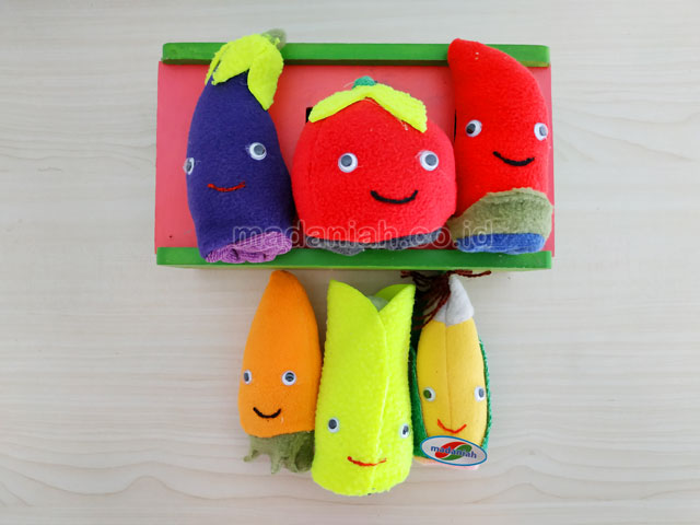 Distributor Alat Peraga Edukatif Boneka Jari Sayur Wool Sulawesi Barat