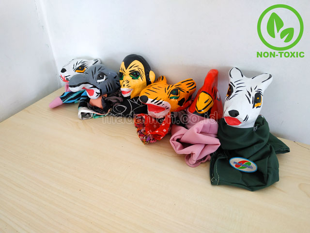 Distributor Alat Peraga Edukatif Boneka Tangan Hewan Maluku Utara