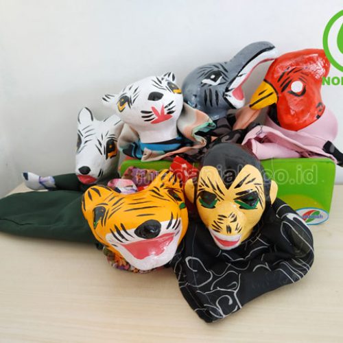 Distributor Alat Peraga Edukatif Boneka Tangan Hewan Papua