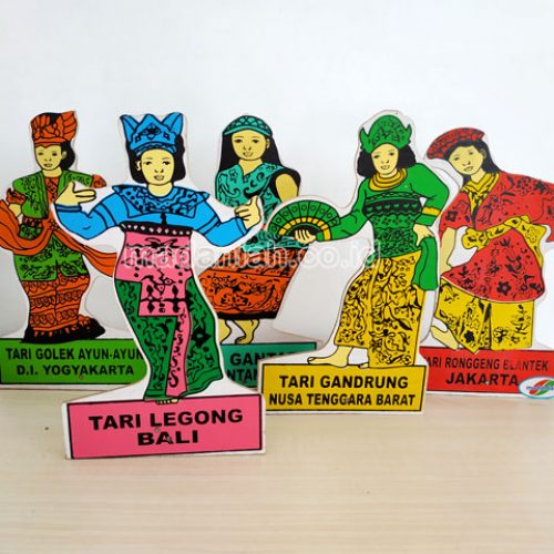 Distributor Alat Peraga Edukatif MB Tarian Adat Sumatera Selatan