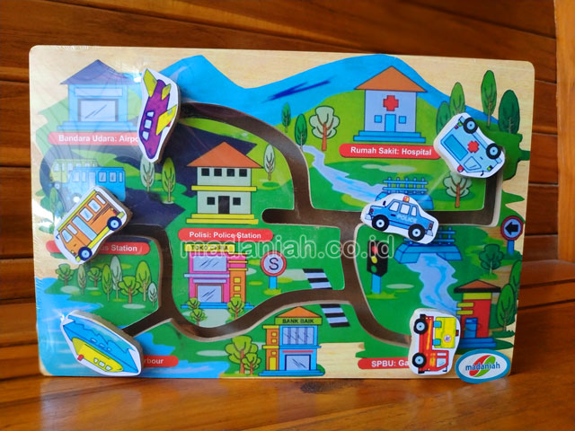 Distributor Alat Peraga Edukatif Maze Transportasi Sulawesi Utara