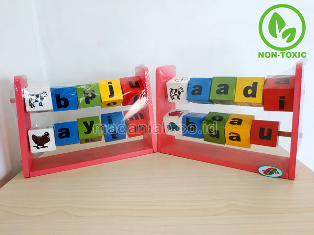Distributor Alat Peraga Edukatif Balok Baca Putar Gorontalo