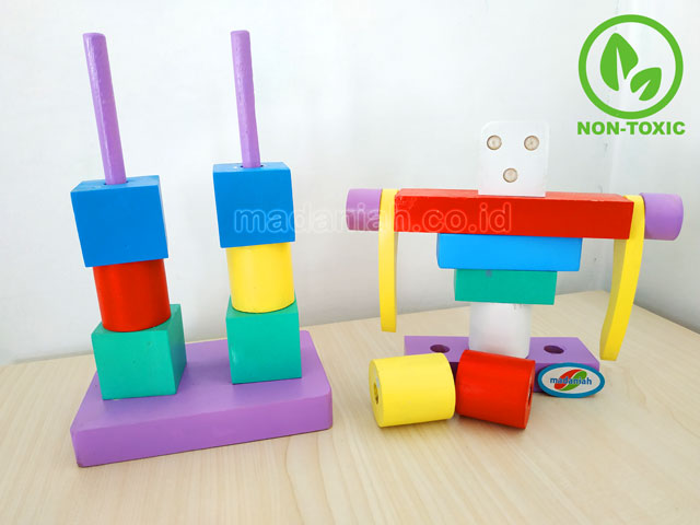 Distributor Alat Peraga Edukatif Balok Robot Banten