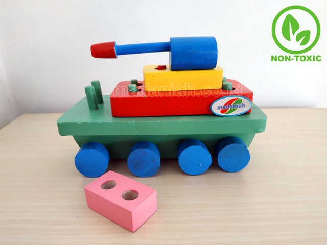 Distributor Alat Peraga Edukatif Balok Tank Riau