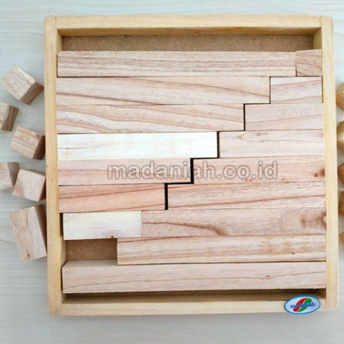 Distributor Alat Peraga Edukatif Balok Ukur Natural Sulawesi Barat