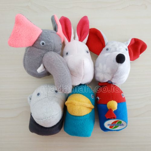 Distributor Alat Peraga Edukatif Boneka Jari Hewan Wool Gorontalo