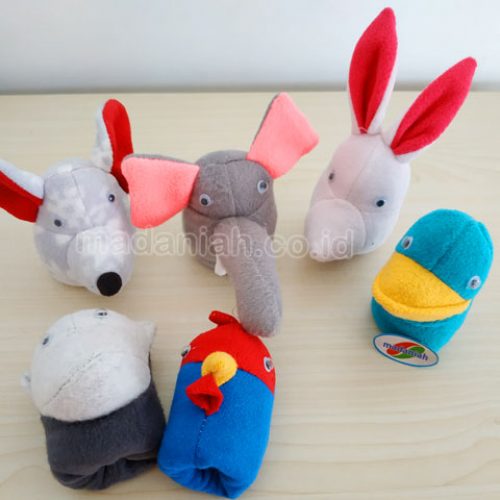 Distributor Alat Peraga Edukatif Boneka Jari Hewan Wool Kalimantan Barat