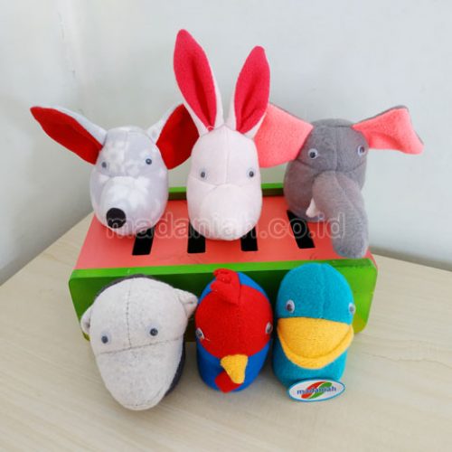 Distributor Alat Peraga Edukatif Boneka Jari Hewan Wool Kalimantan Tengah