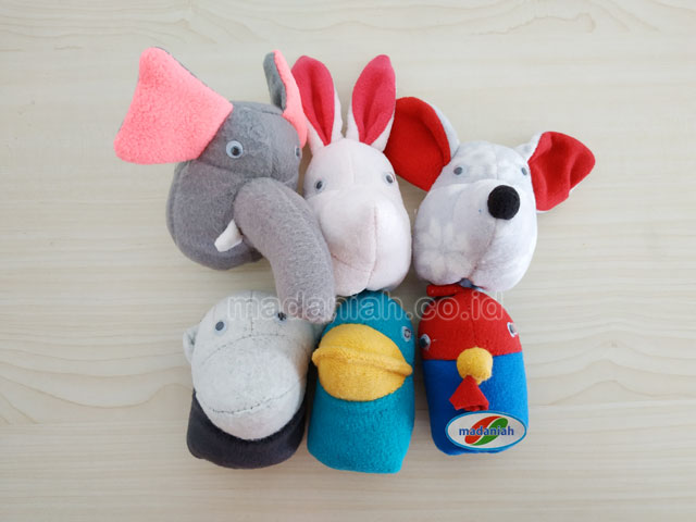 Distributor Alat Peraga Edukatif Boneka Jari Hewan Wool Sulawesi Tengah