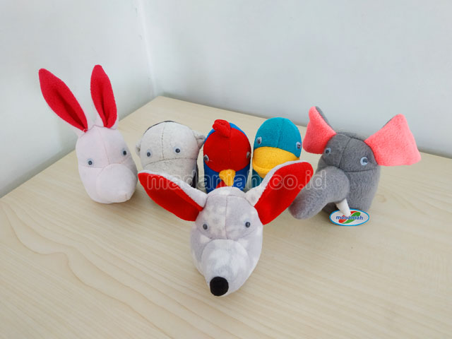 Distributor Alat Peraga Edukatif Boneka Jari Hewan Wool Sumatera Barat