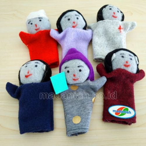 Distributor Alat Peraga Edukatif Boneka Jari Profesi Wool Kalimantan Tengah