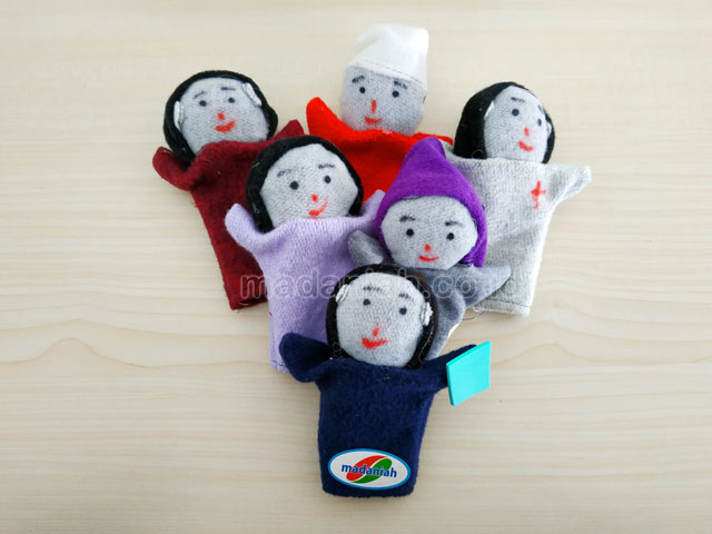 Distributor Alat Peraga Edukatif Boneka Jari Profesi Wool Lampung