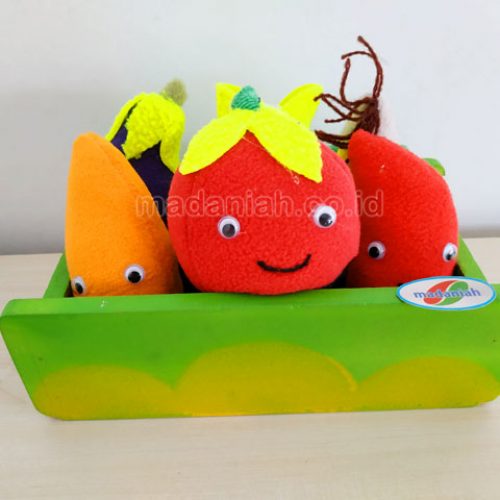 Distributor Alat Peraga Edukatif Boneka Jari Sayur Wool Riau