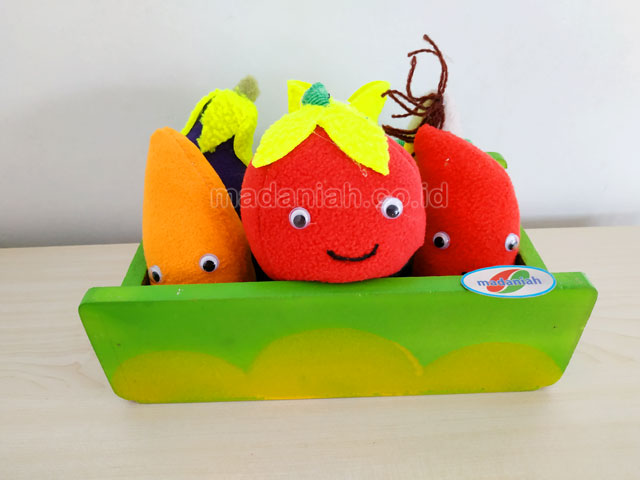 Distributor Alat Peraga Edukatif Boneka Jari Sayur Wool Riau