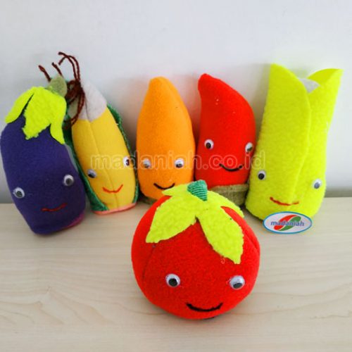 Distributor Alat Peraga Edukatif Boneka Jari Sayur Wool Sulawesi Utara