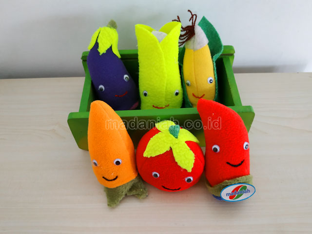 Distributor Alat Peraga Edukatif Boneka Jari Sayur Wool Sumatera Barat