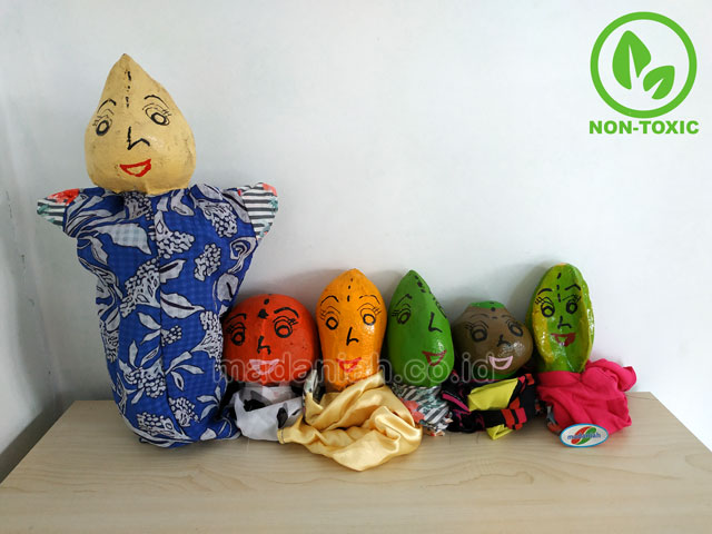 Distributor Alat Peraga Edukatif Boneka Tangan Buah Sumatera Selatan