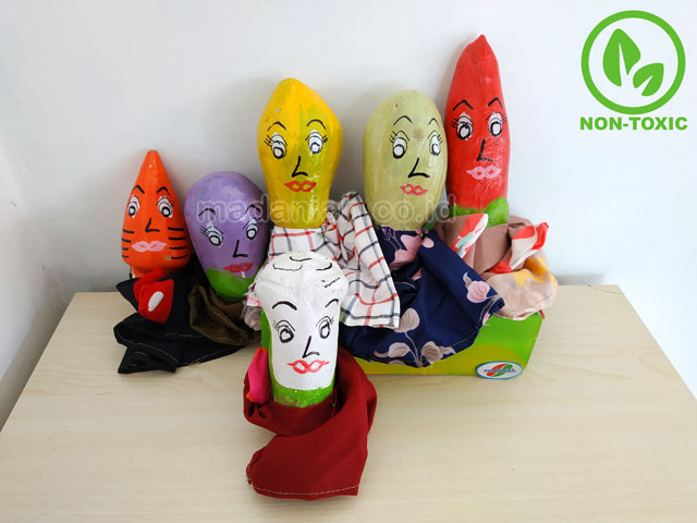 Distributor Alat Peraga Edukatif Boneka Tangan Sayur Kalimantan Tengah
