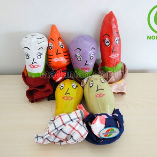 Distributor Alat Peraga Edukatif Boneka Tangan Sayur Maluku Utara