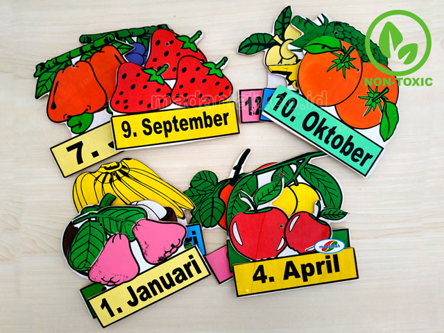 Distributor Alat Peraga Edukatif Buah Bulan Gorontalo